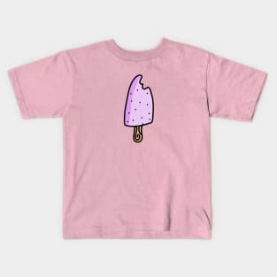 purple pink ice cream Kids T-Shirt